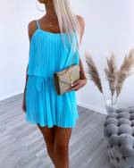 Melns Plisēts Kombinezons