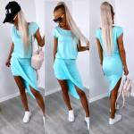 Haki Ikdienas Kleita Ar Elastīgu Vidukli