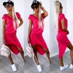 Haki Ikdienas Kleita Ar Elastīgu Vidukli