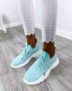 Zila Vieglas Un ērtas Ikdienas Kurpes