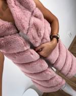 Must Taskutega Pehme Vest