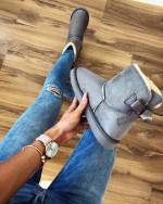 Pruun Lipsuga UGG Stiilis Saapad