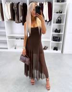 Must Alusriidega Veniv Midikleit