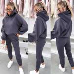 Brązowy Komplet Dresowy