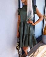 Helesinine Langev Kleit