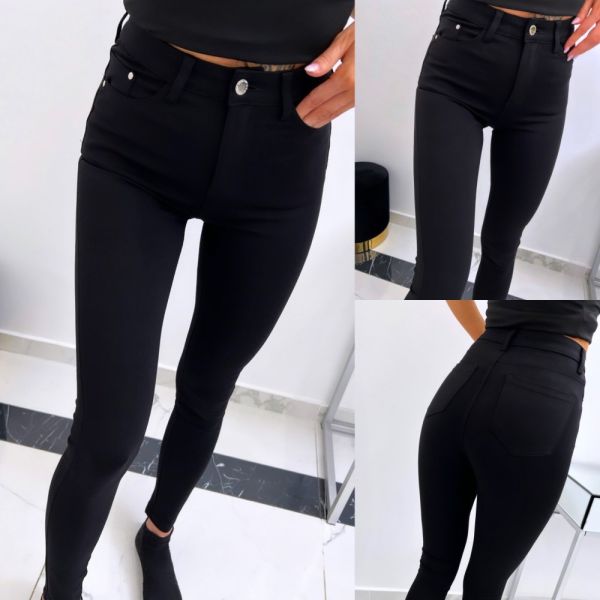 Black Legging Pants From Thicker Material