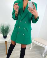 Beež Nööpidega Bleiser-kleit