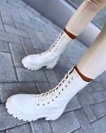 Haki Ērti Zābaki Ar šņorēm