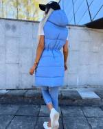 Roosa K/S Kapuutsiga Vest