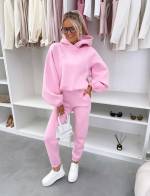 Brązowy Komplet Dresowy